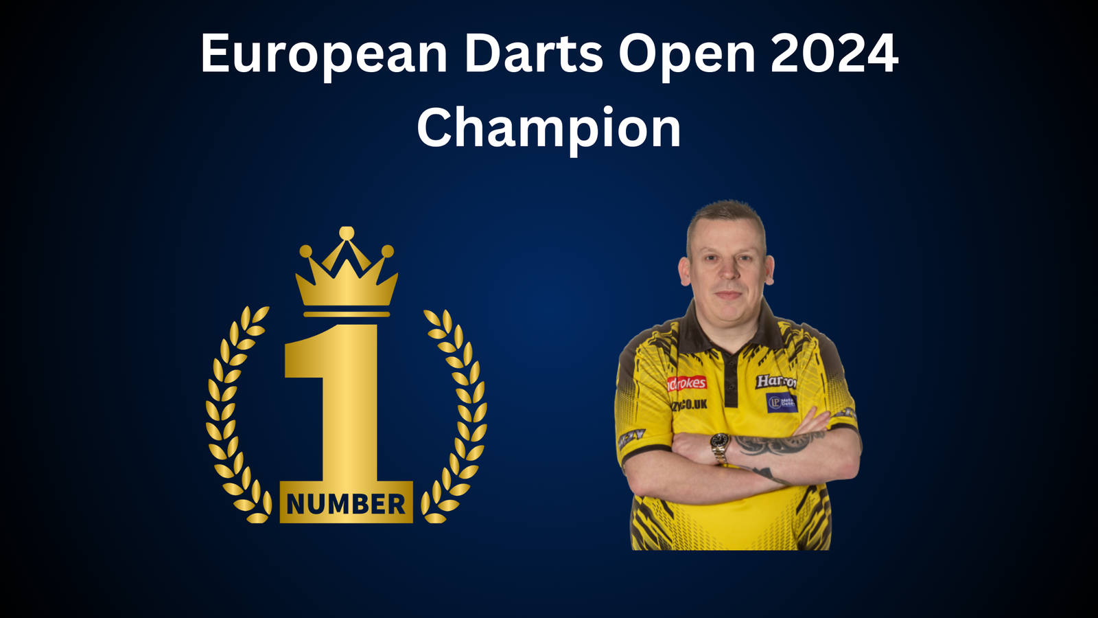 European Darts Open 2024 Champion