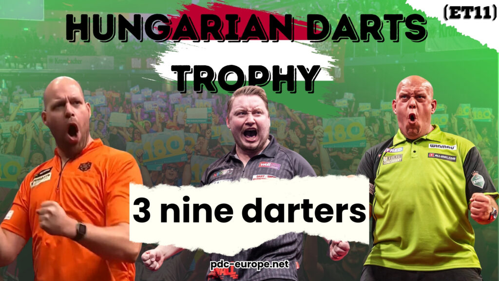 Hungarian Darts Trophy 2024 3 nine darters