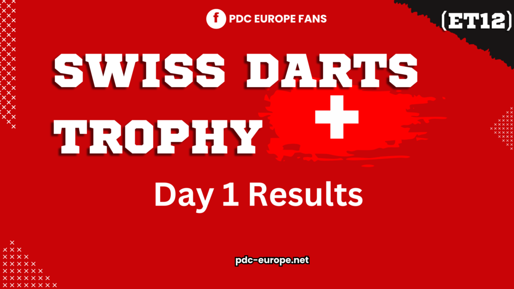 Swiss Darts Trophy ET12 day 1