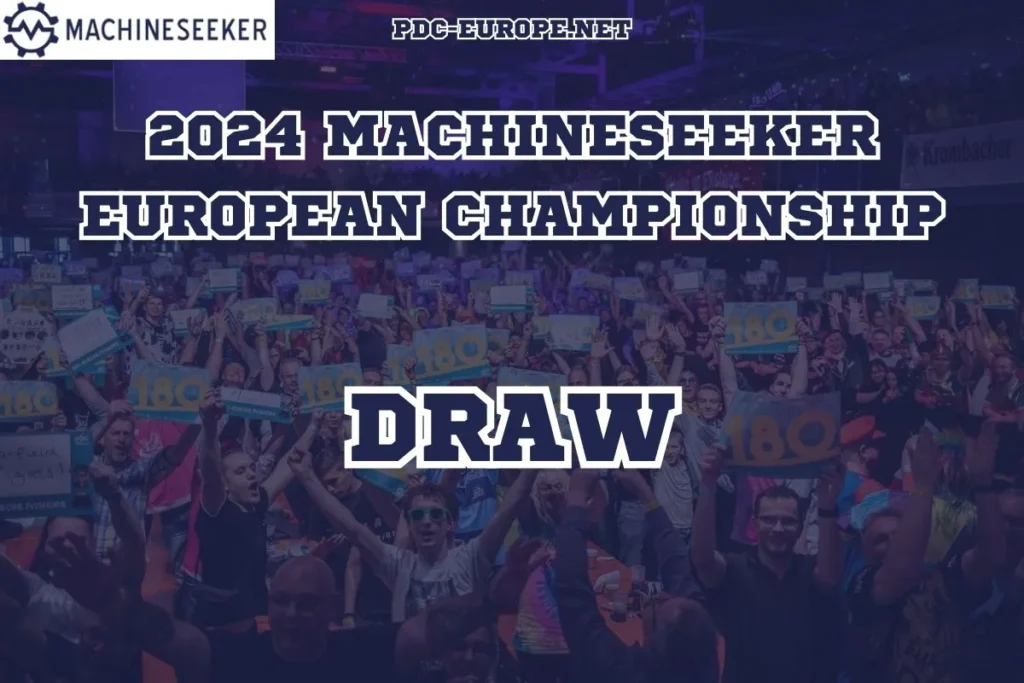 2024 Machineseeker European Championship draw