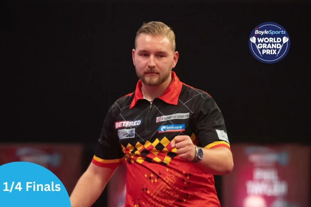 Dimitri Van den Bergh Advances to Semi Finals