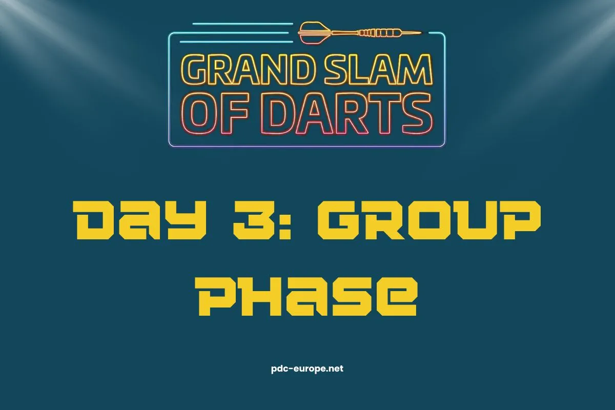 2024 Grand Slam of Darts Day 3