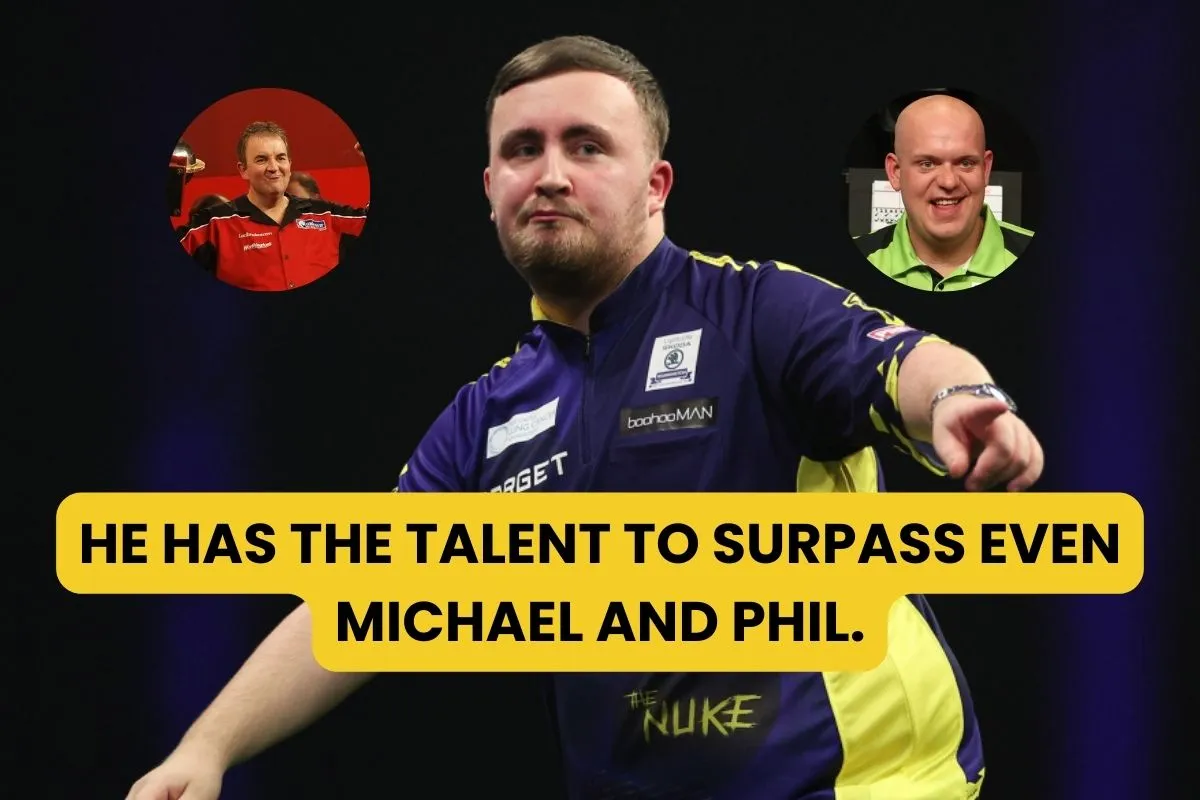 Luke Littler aiming to surpass phil taylor and michael van gerwen