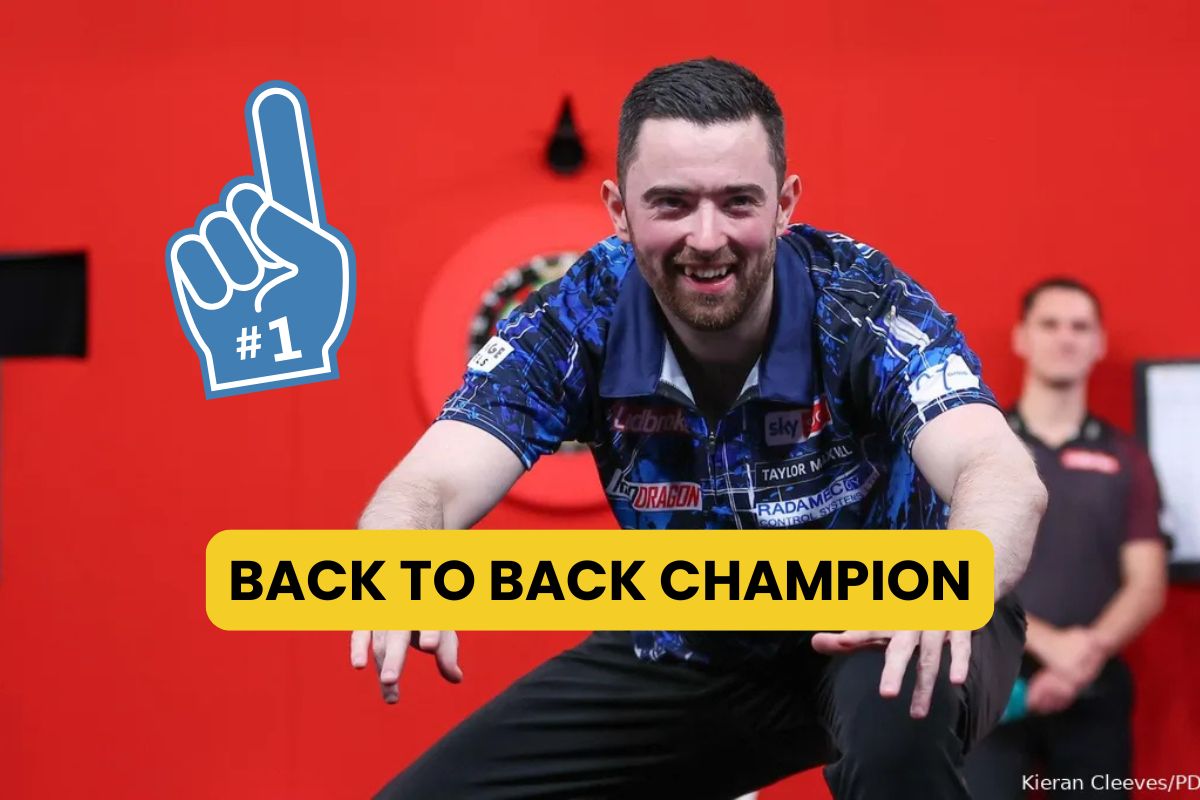 Luke Humphries - Back to back champion at players championship finals