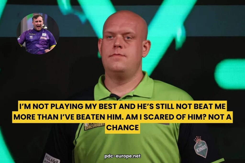 Michael Van Gerwen on luke littler hype