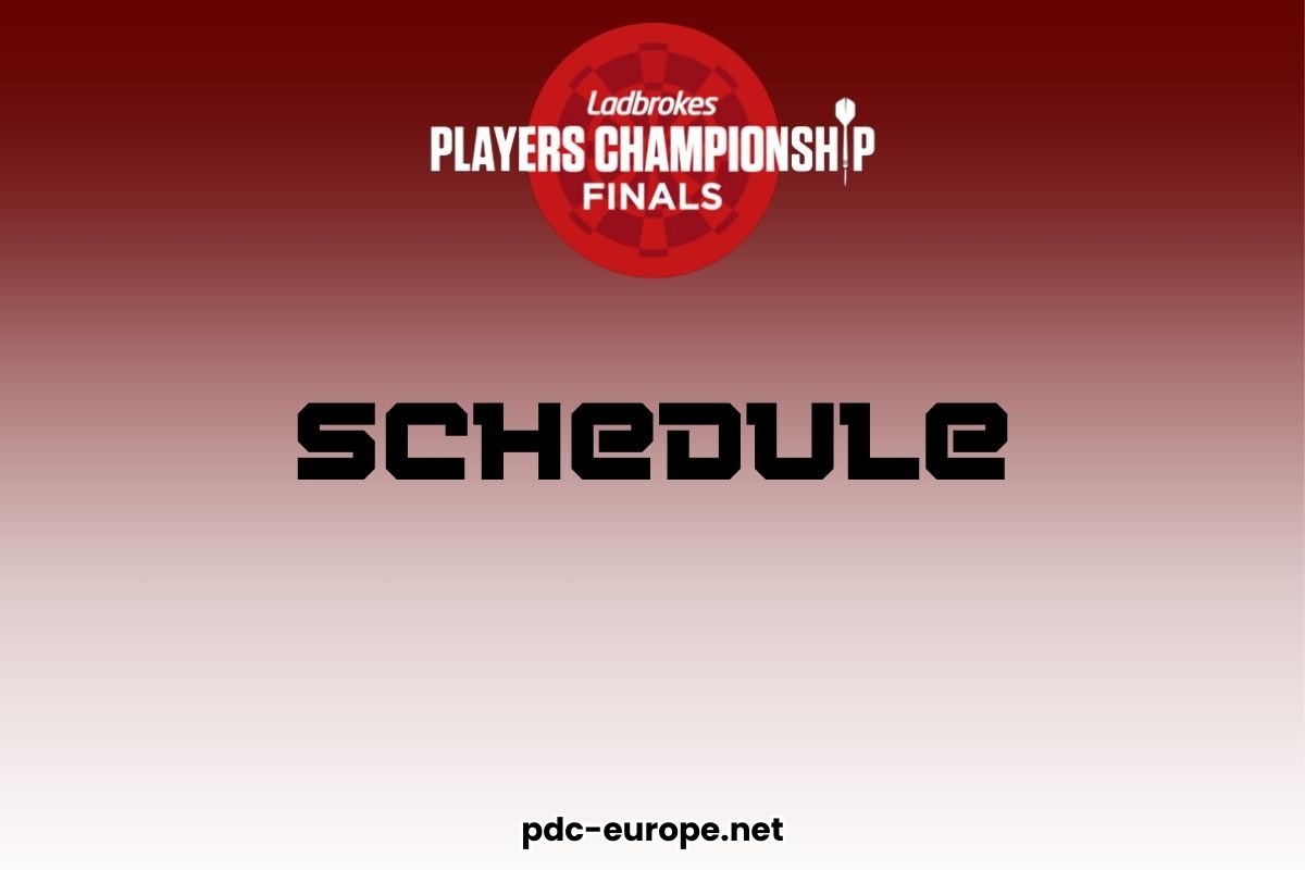 Players Championship Finals Schedule