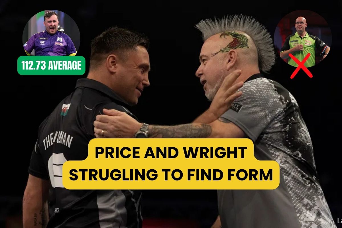 Price and wright strugling to find form