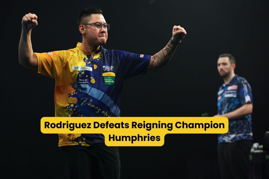 Rodriguez Defeats Reigning Champion Humphries